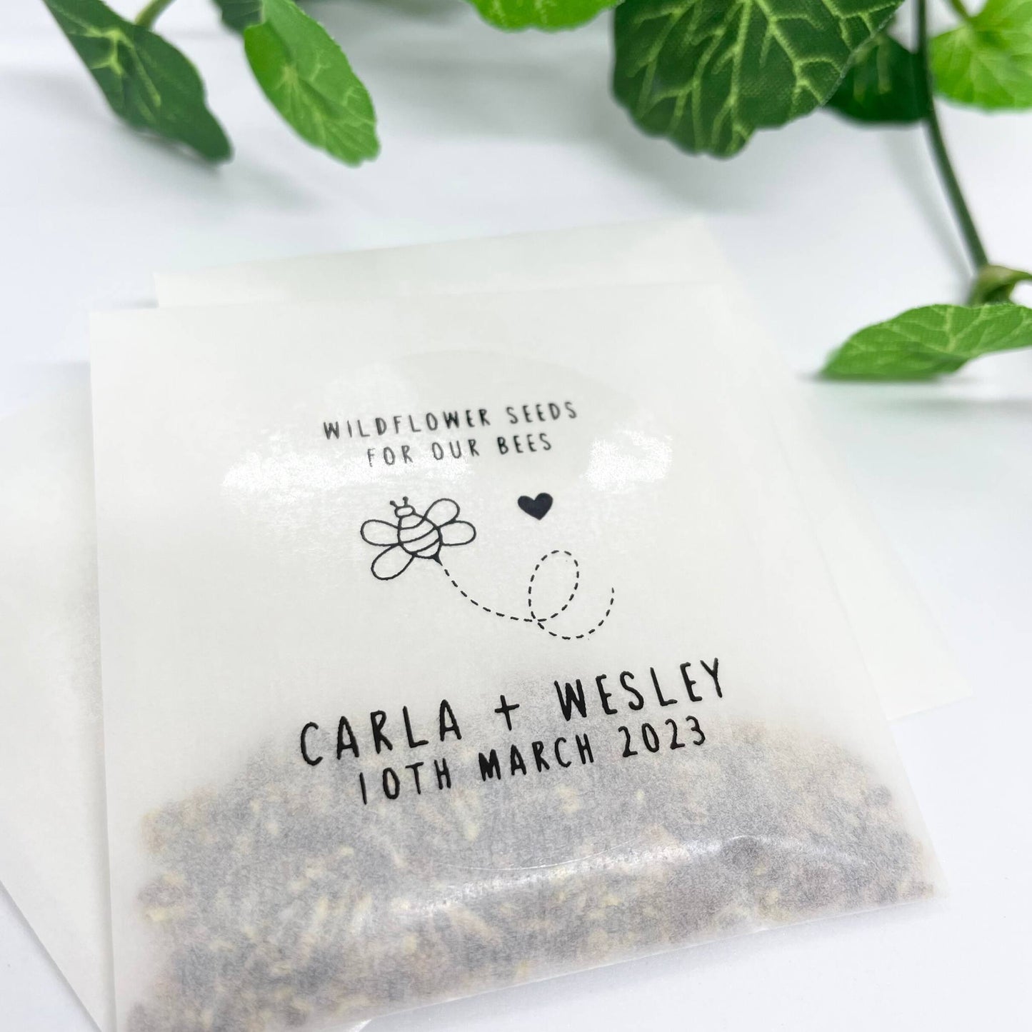 Custom Plantable Seed Wedding Table Party Gift For Guests