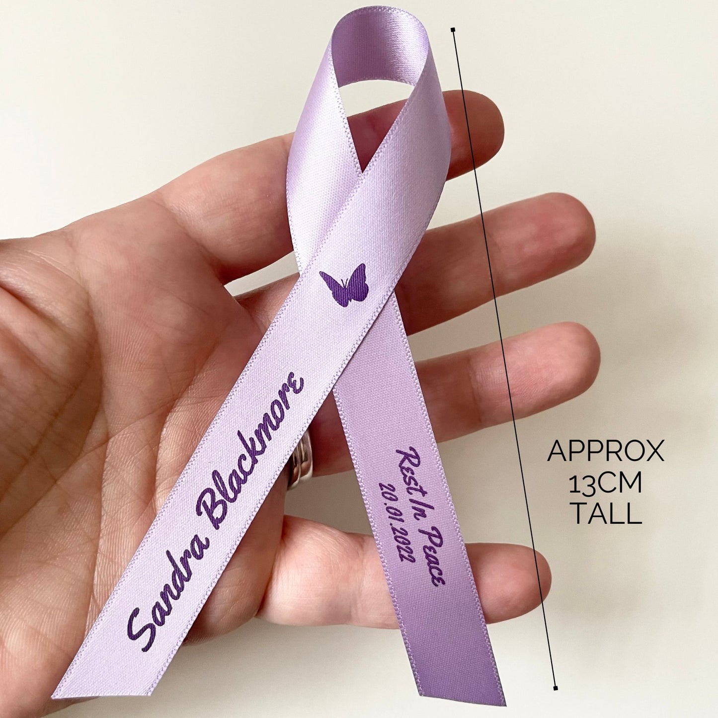 Personalised Memorial Ribbons For Funerals & Wakes